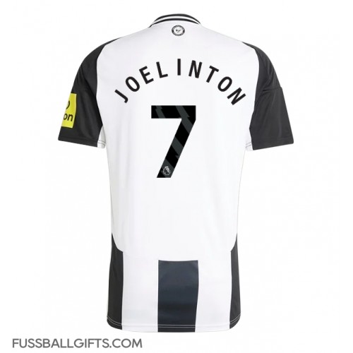 Newcastle United Joelinton #7 Fußballbekleidung Heimtrikot 2024-25 Kurzarm